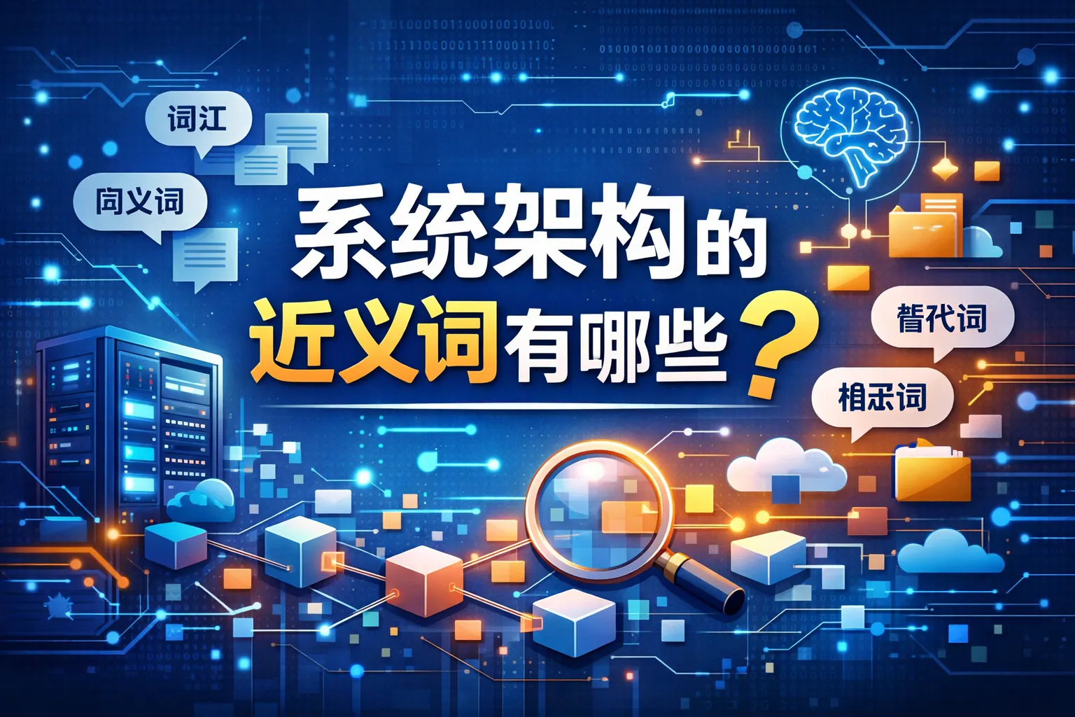 系统架构的近义词有哪些