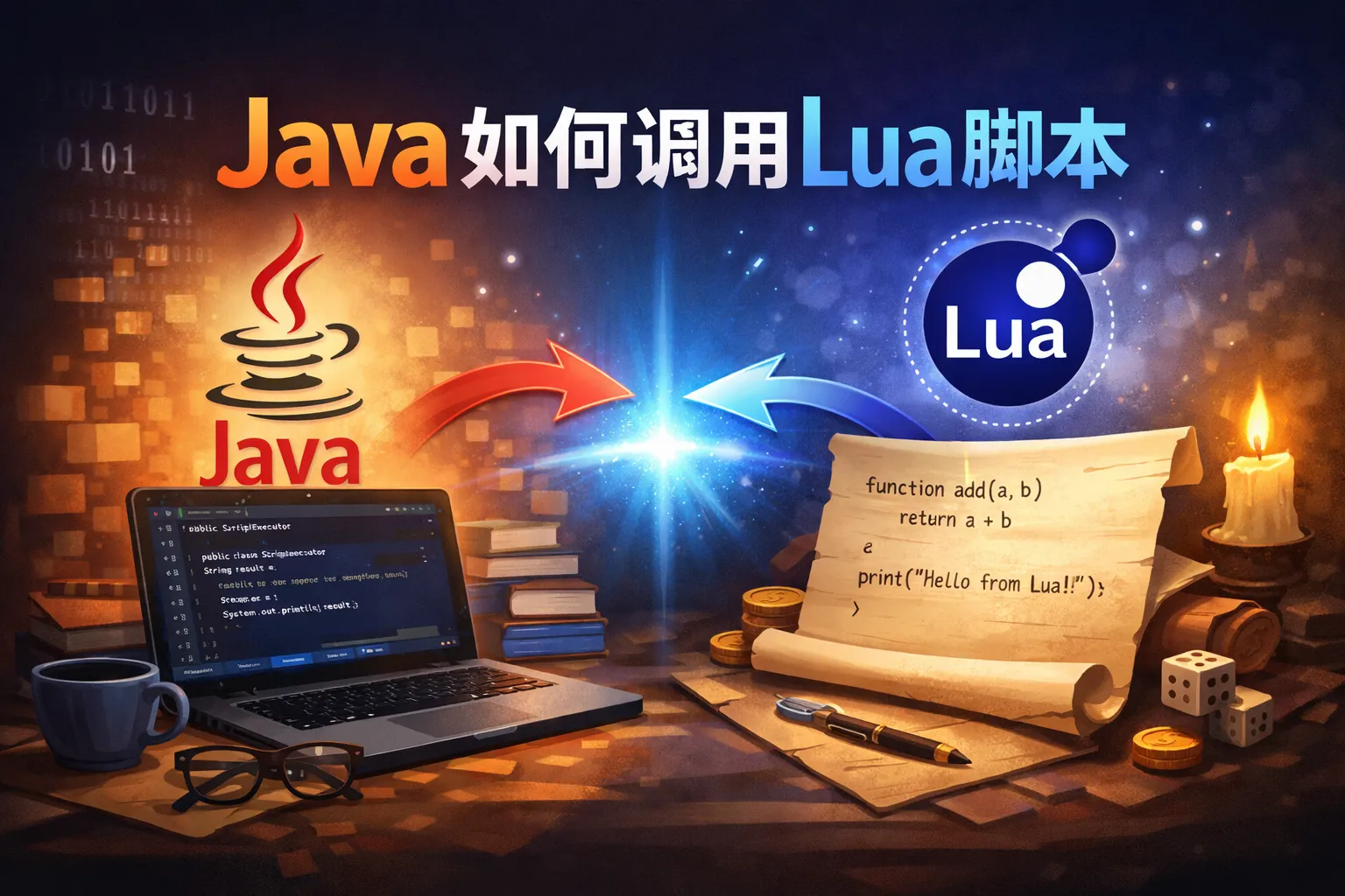 java如何调用lua脚本