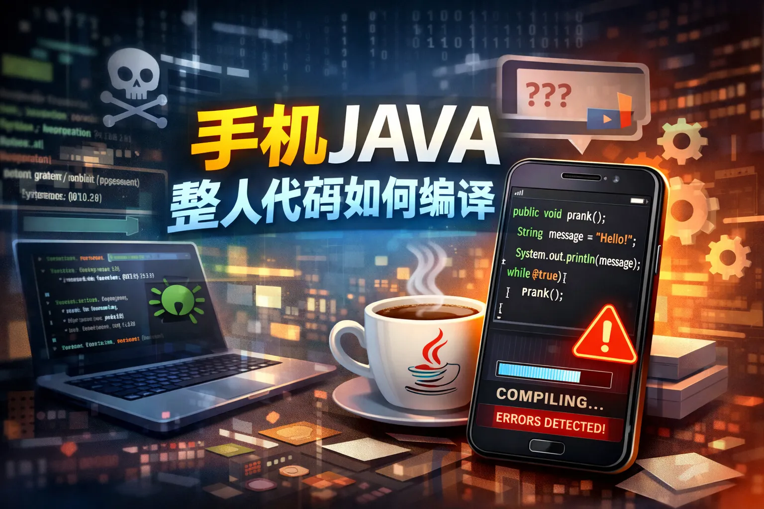手机JAVA整人代码如何编译
