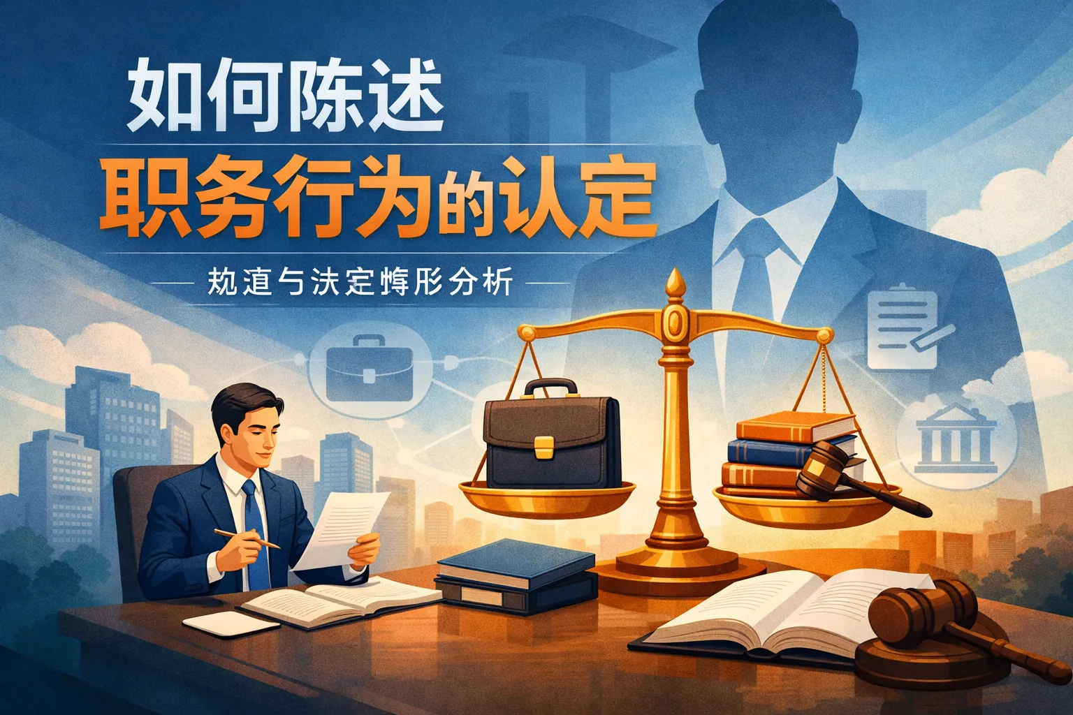 如何陈述职务行为的认定