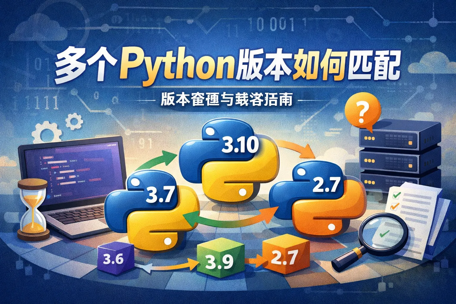 多个python版本如何匹配