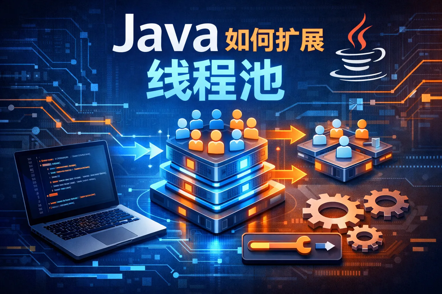 java如何扩展线程池
