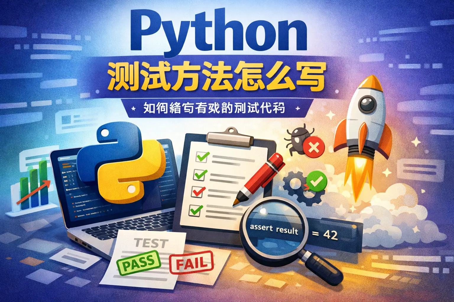 python 测试方法怎么写