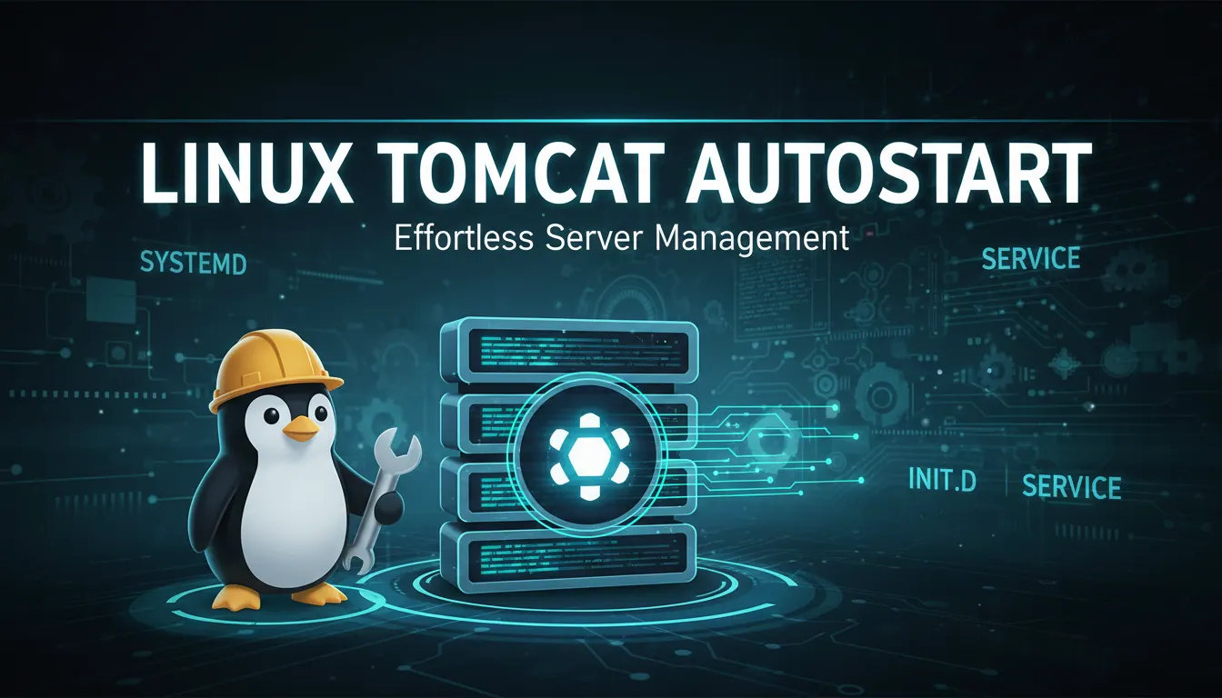 linux如何设置tomcat自动启动