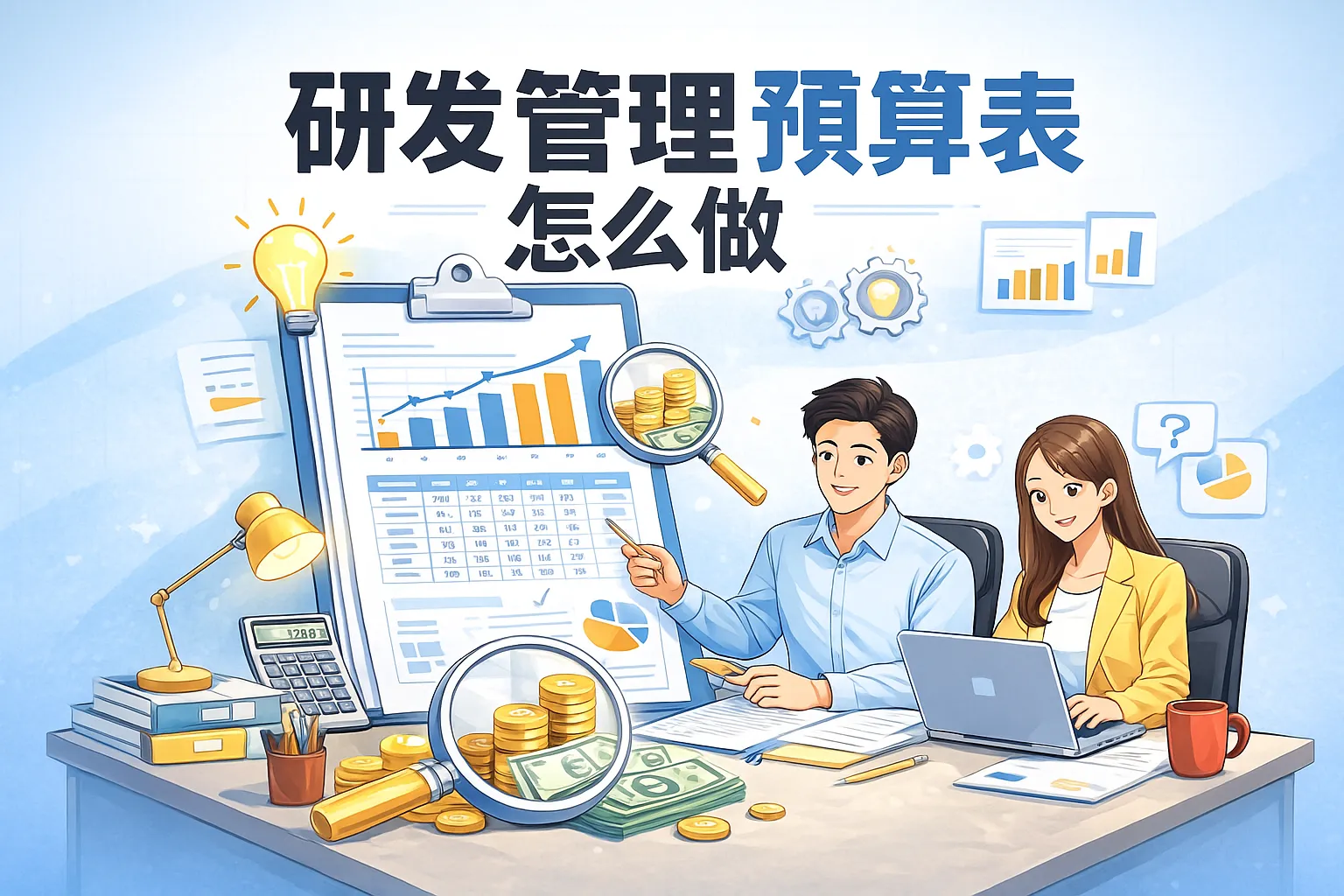 研发管理预算表怎么做