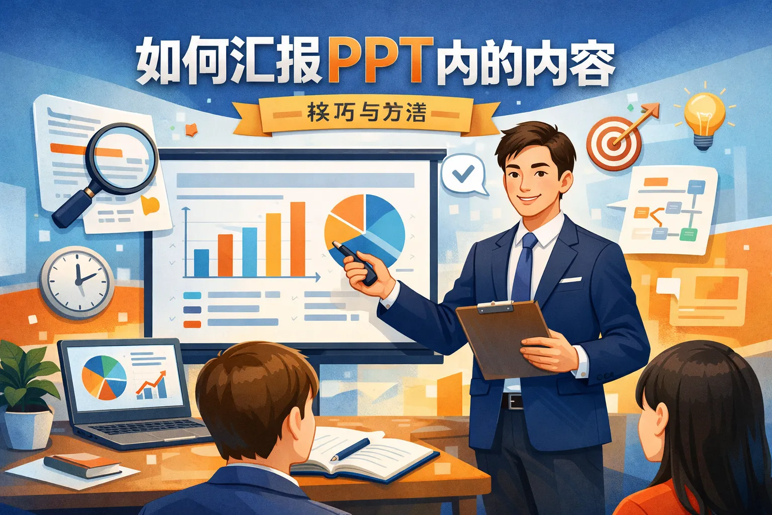 如何汇报ppt内的内容