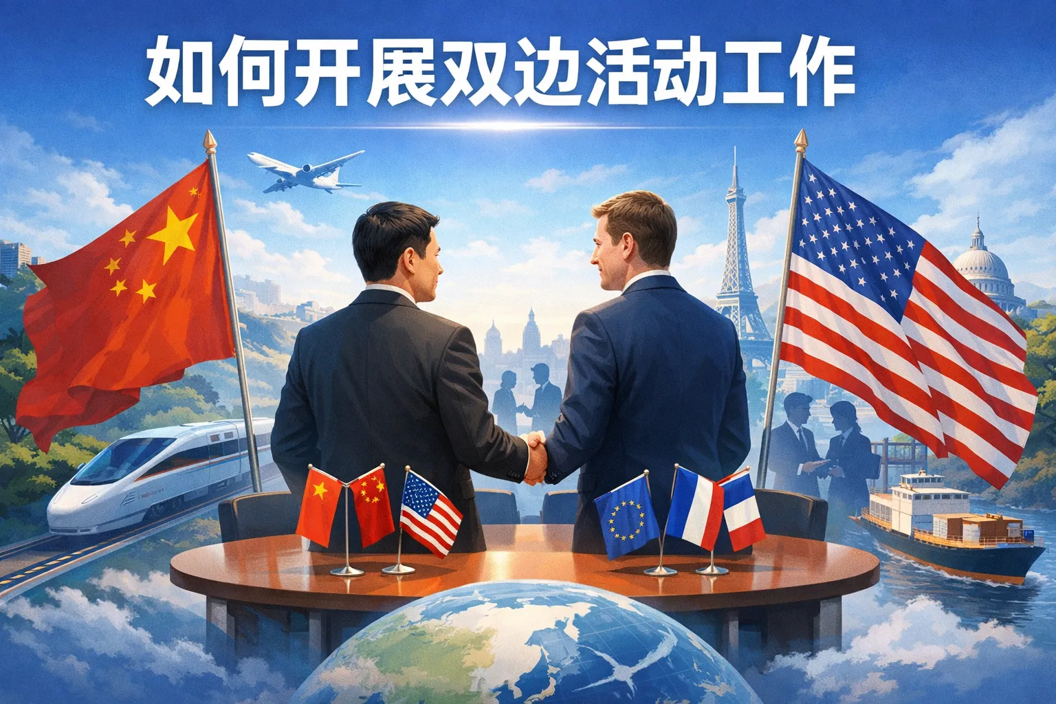 如何开展双边活动工作