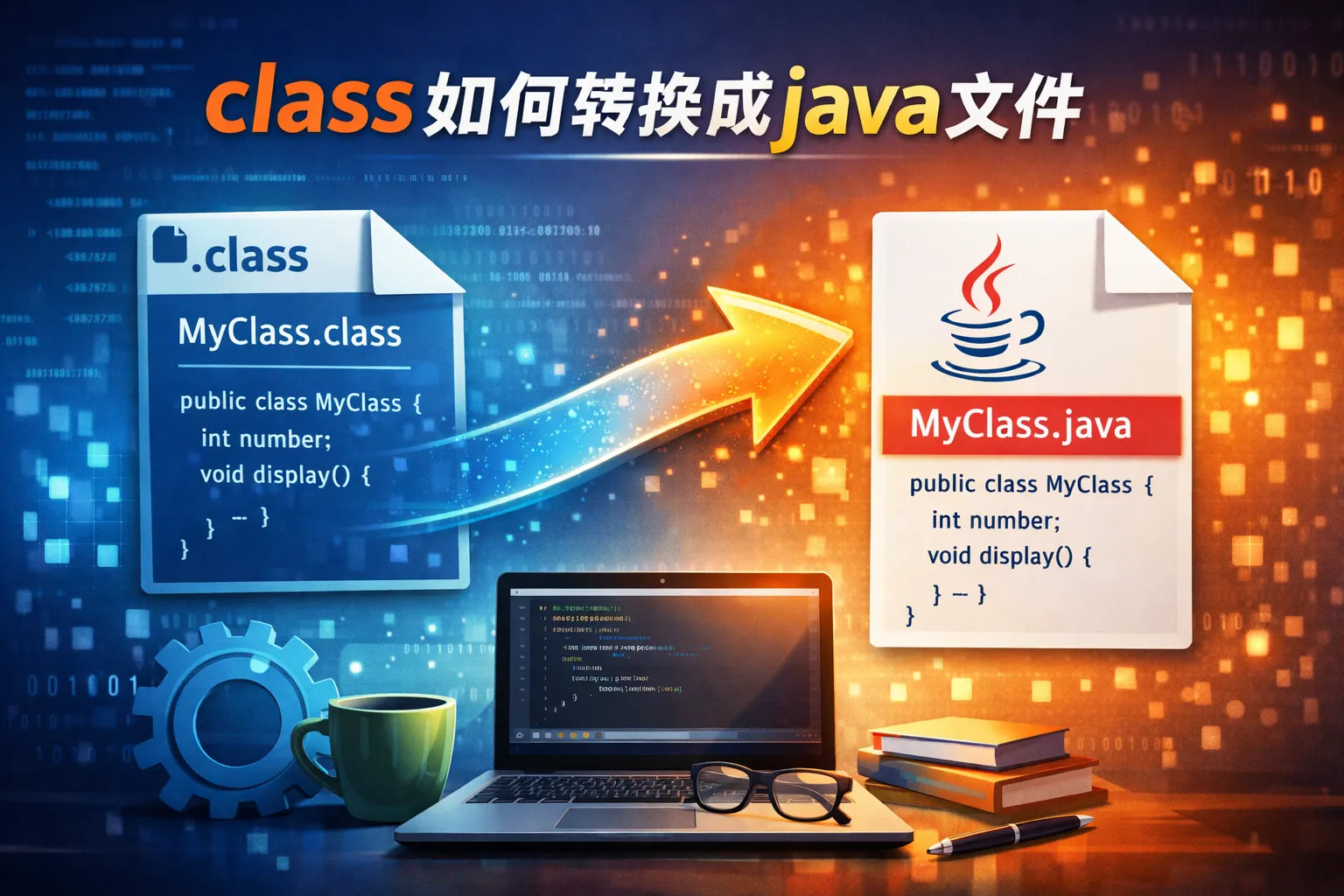 class如何转换成java文件