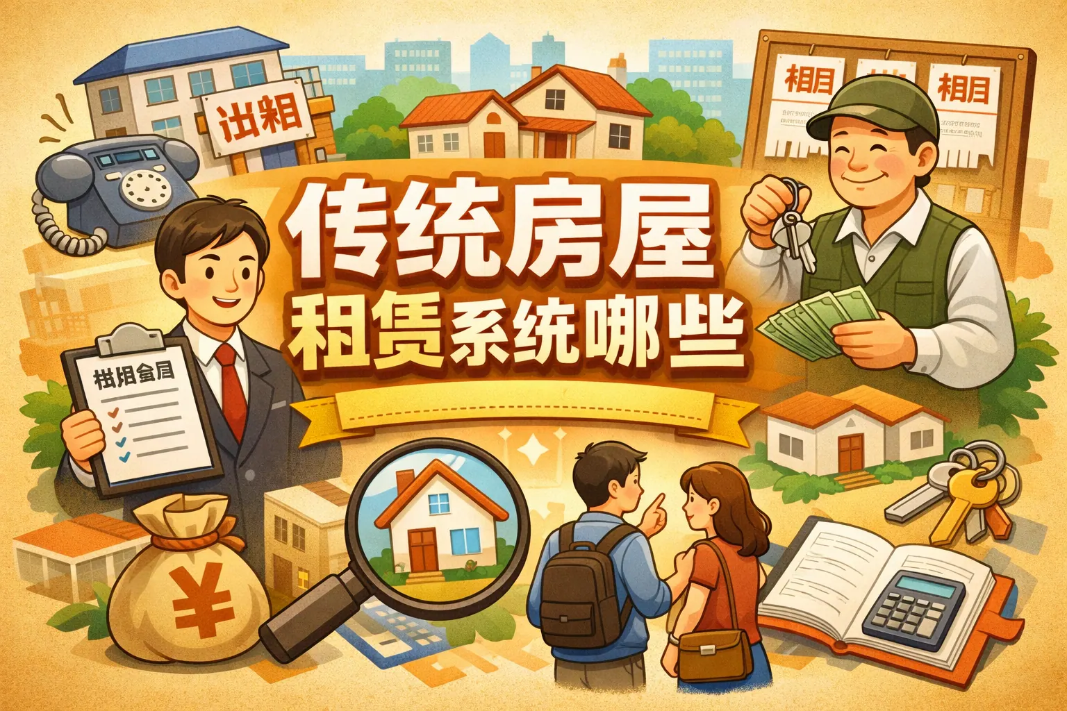 传统房屋租赁系统有哪些