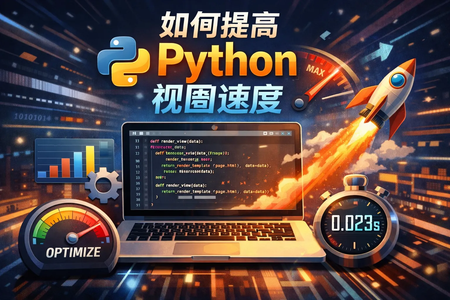 如何提高python试图速度