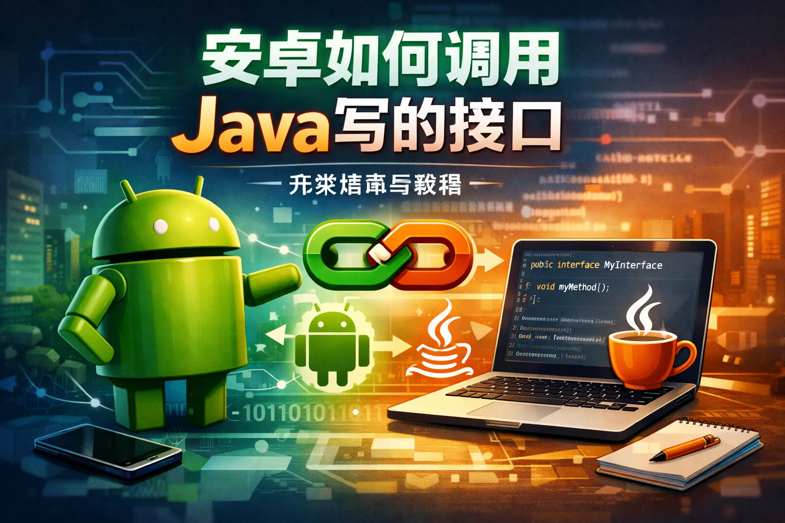 安卓如何调用java写的接口