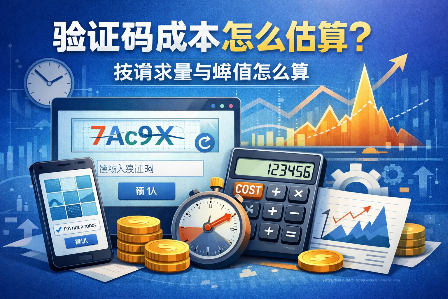 验证码成本怎么估算?按请求量与峰值怎么算