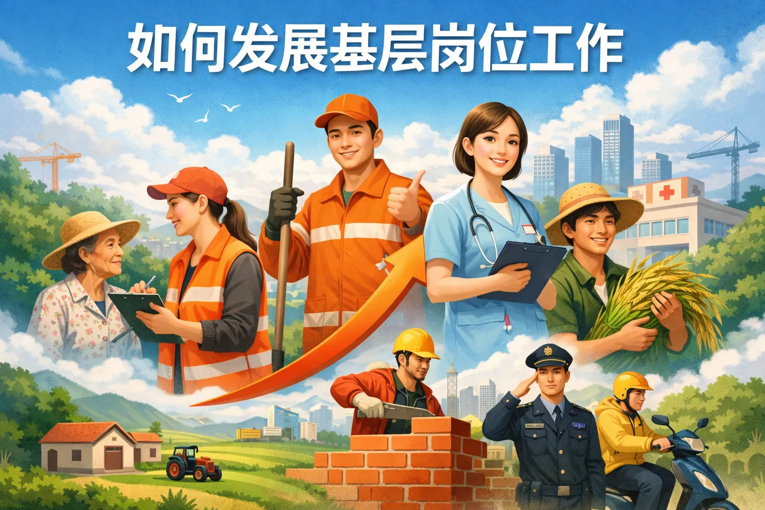 如何发展基层岗位工作