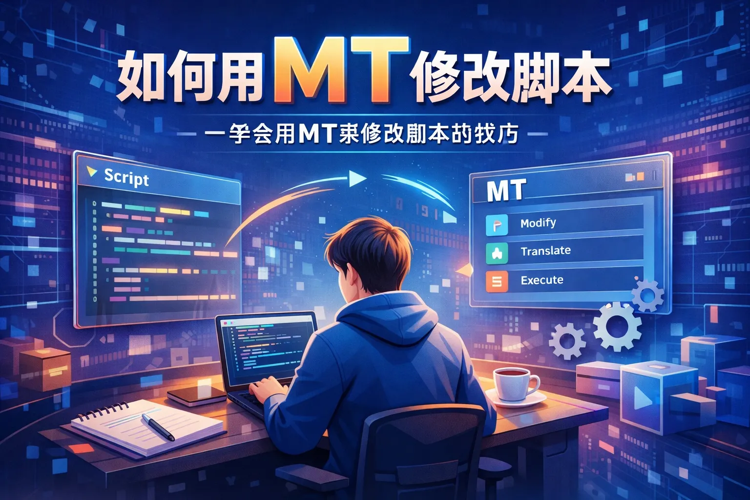 如何用mt修改脚本