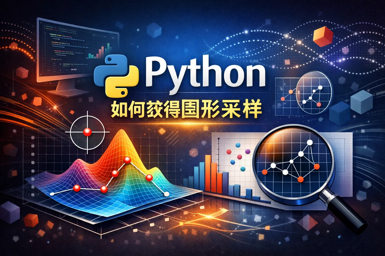 python如何获得图形采样
