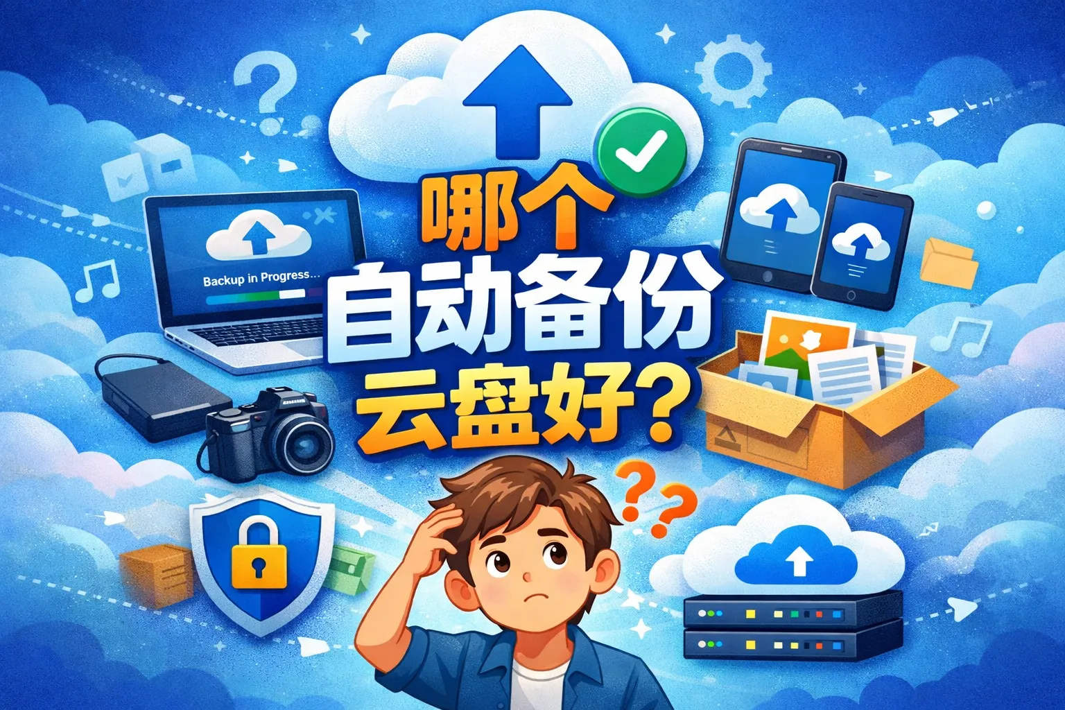 哪个自动备份云盘好