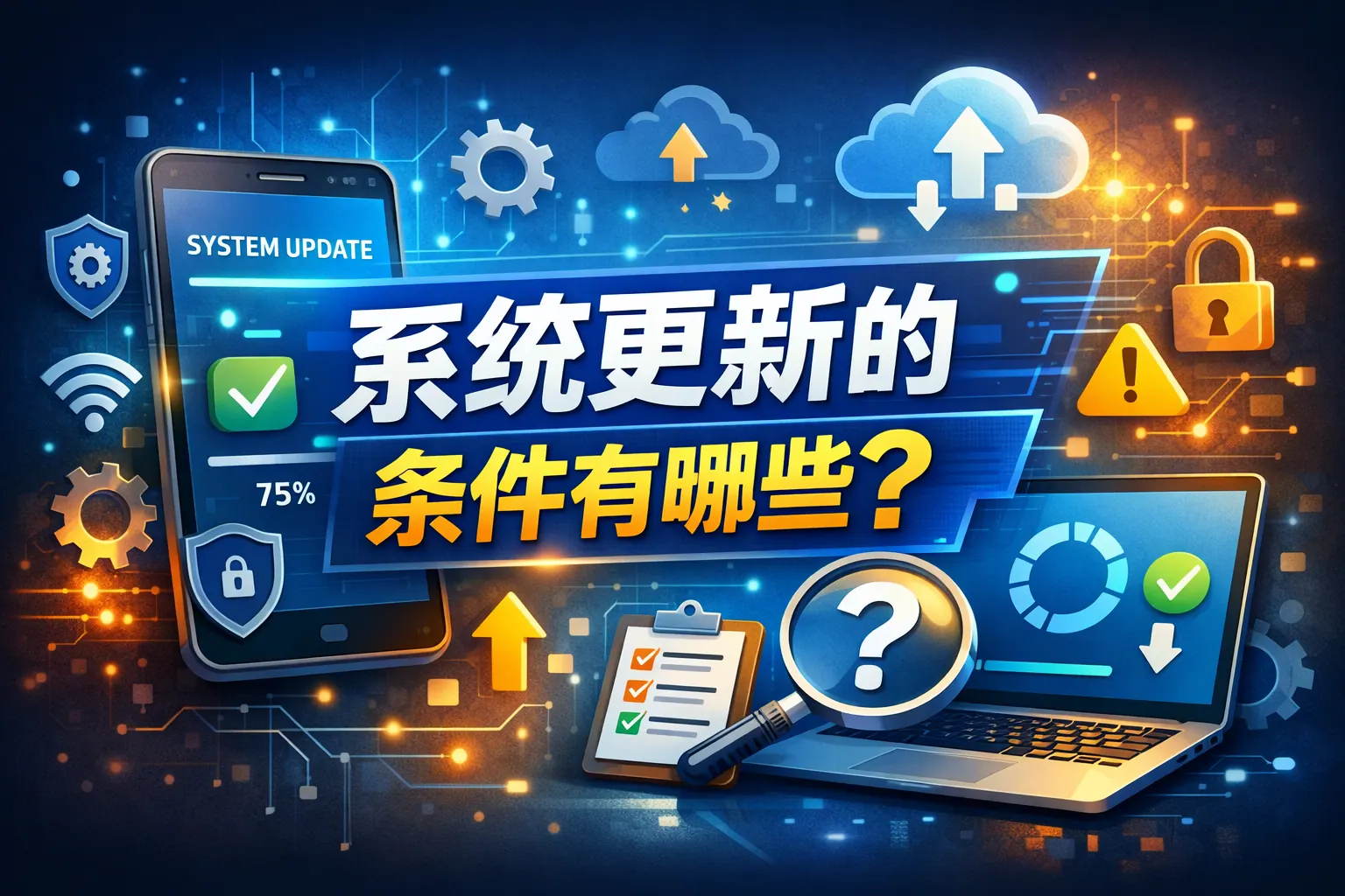 系统更新的条件有哪些