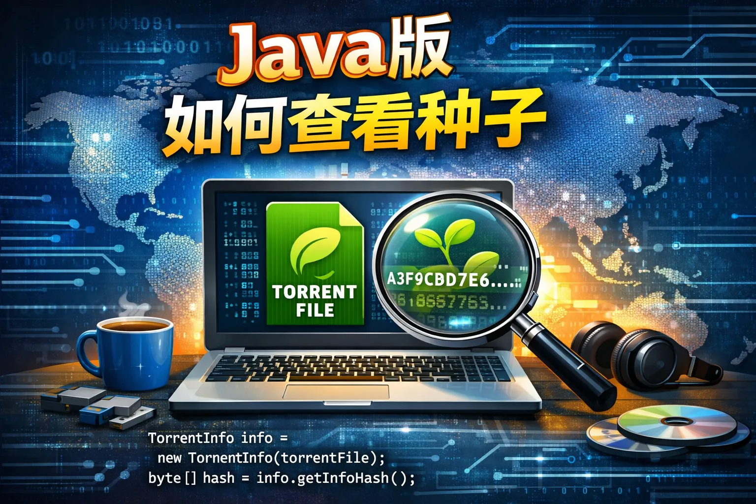 java版如何查看种子