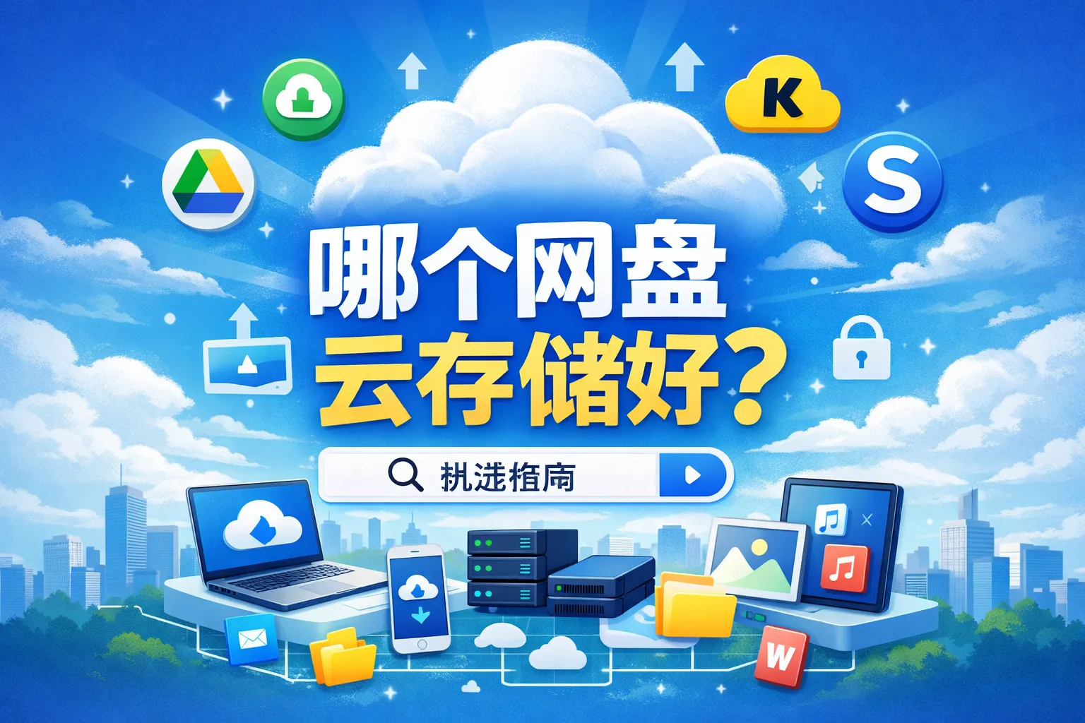 哪个网盘云存储好