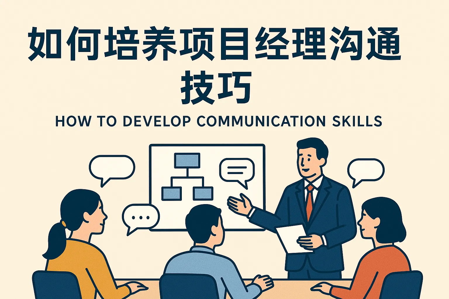 如何给项目经理沟通技巧