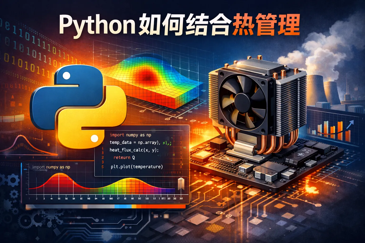python如何结合热管理