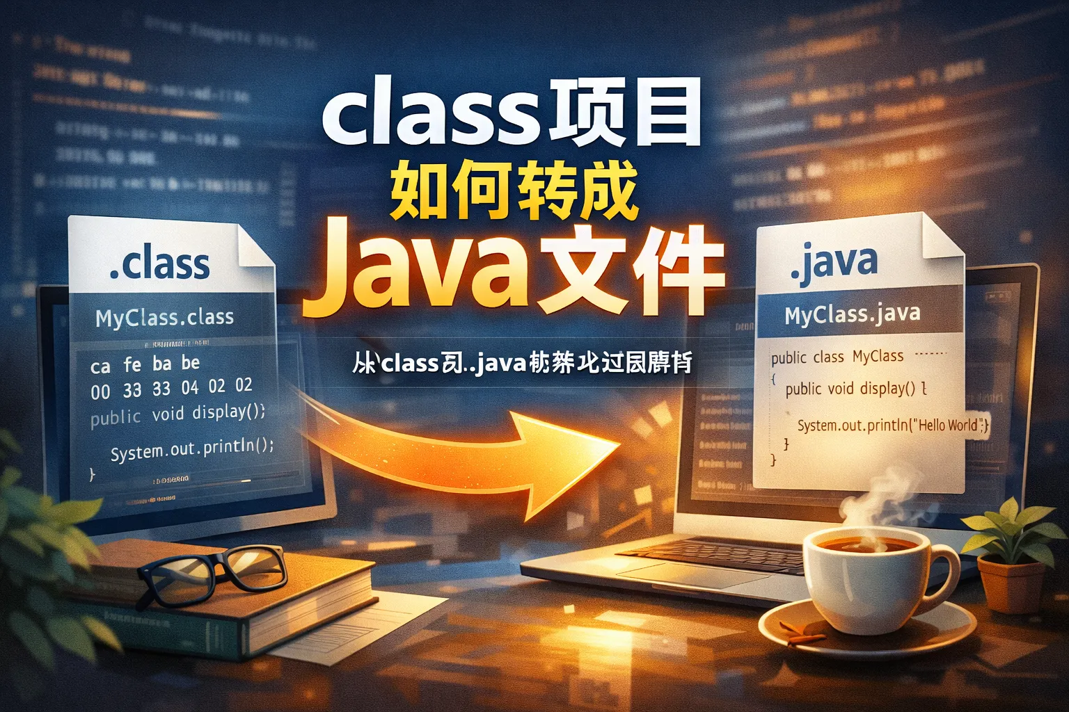 class项目如何转成java文件