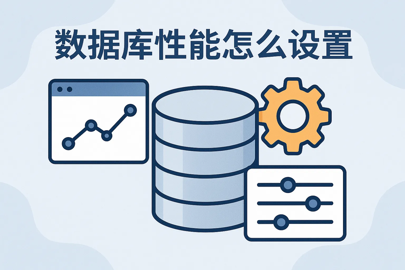 数据库性能怎么设置的