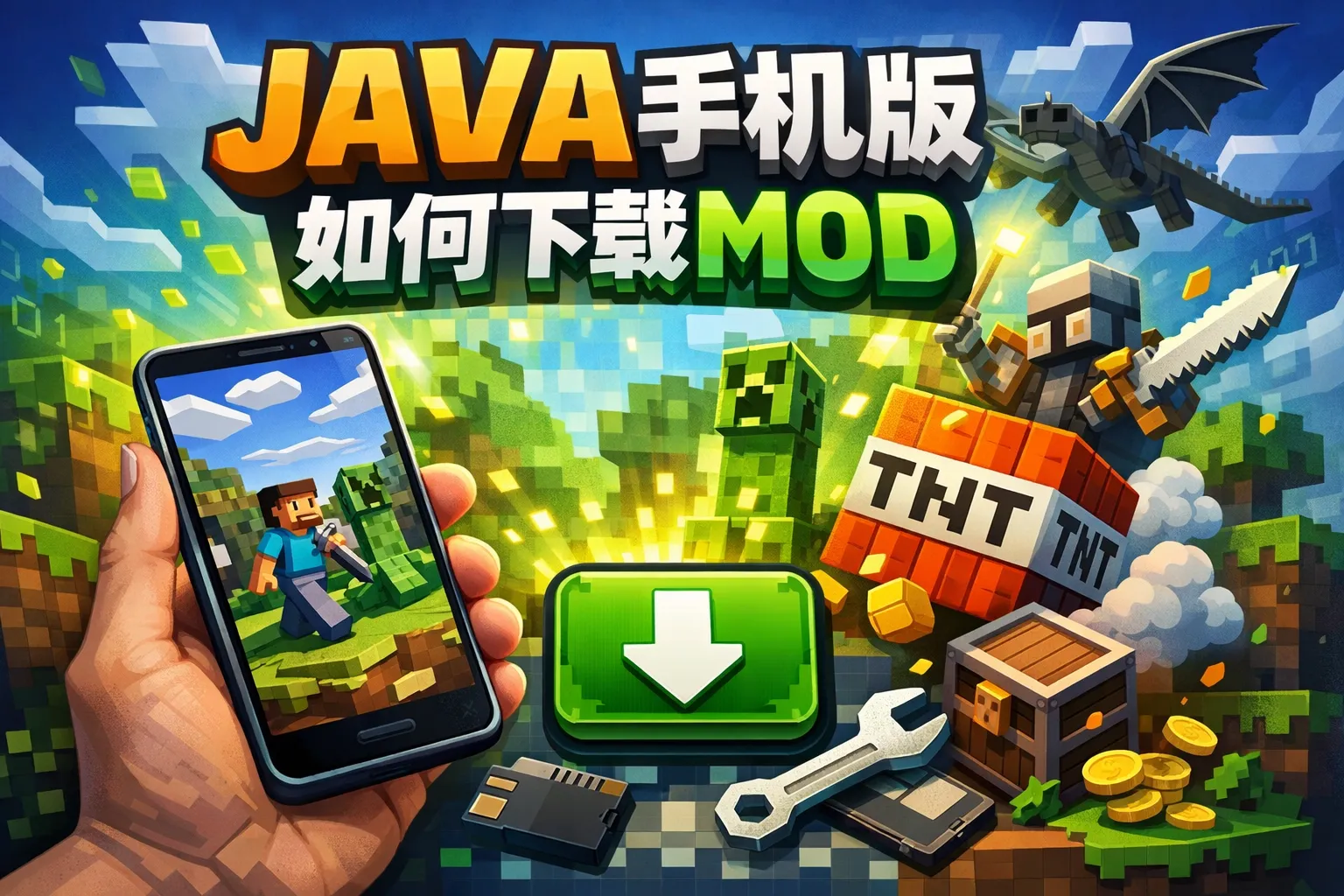 JAVA手机版如何下载mod