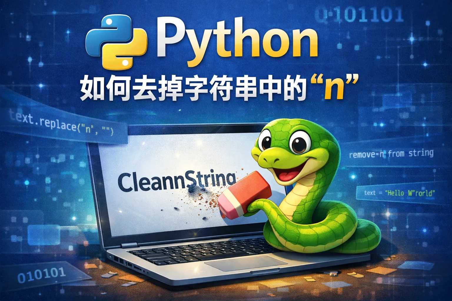 python如何去掉字符串中的 n