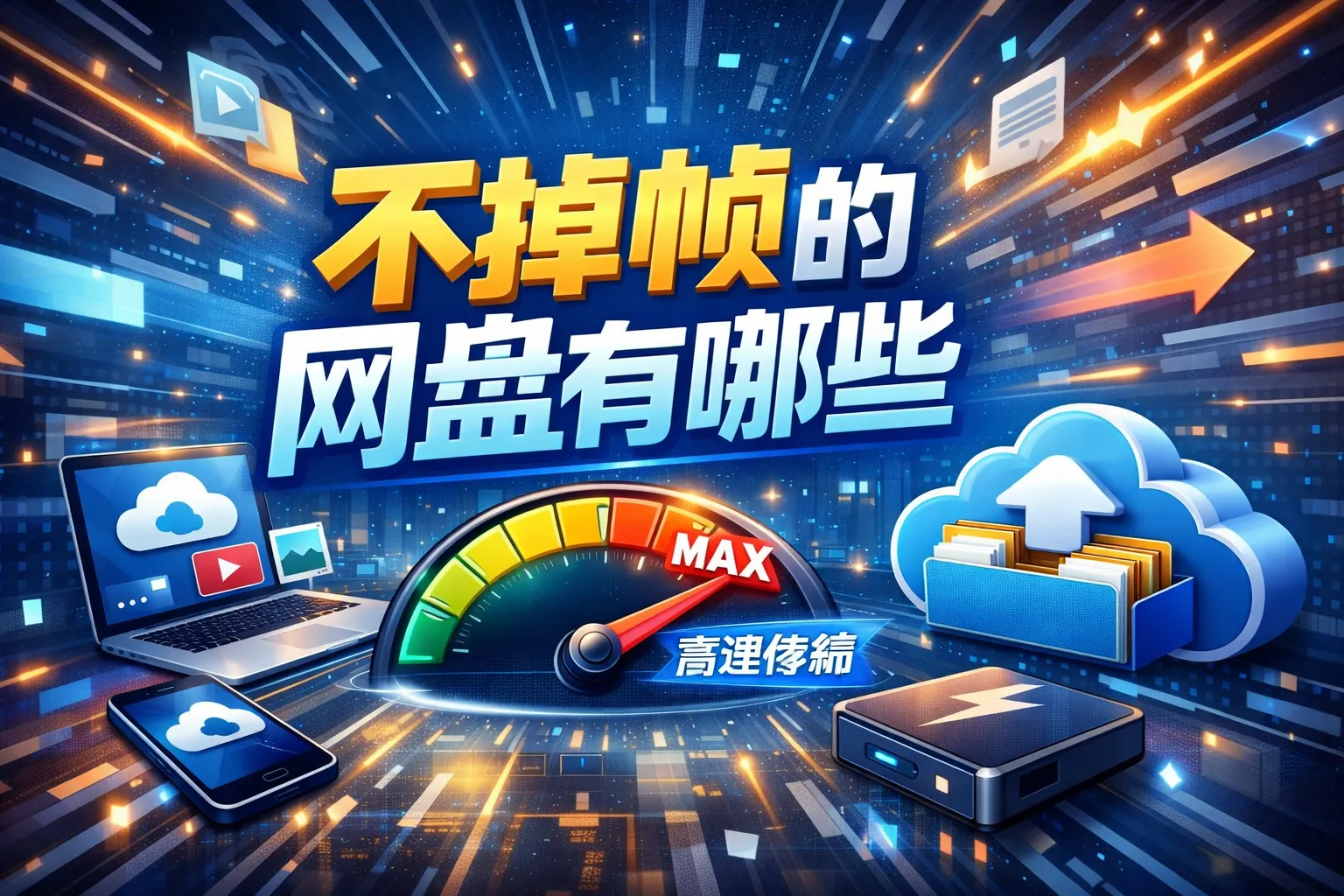 不掉帧的网盘有哪些