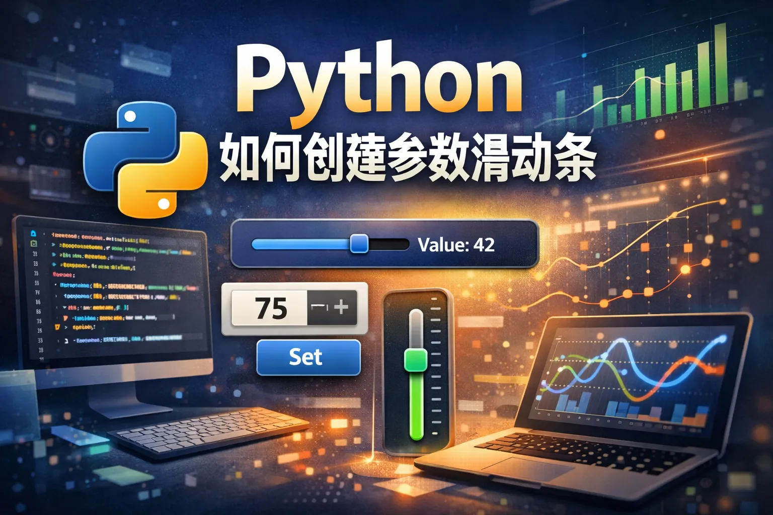 python如何创建参数滑动条