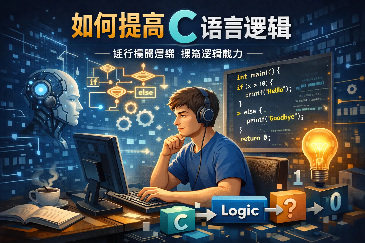 如何提高c语言逻辑