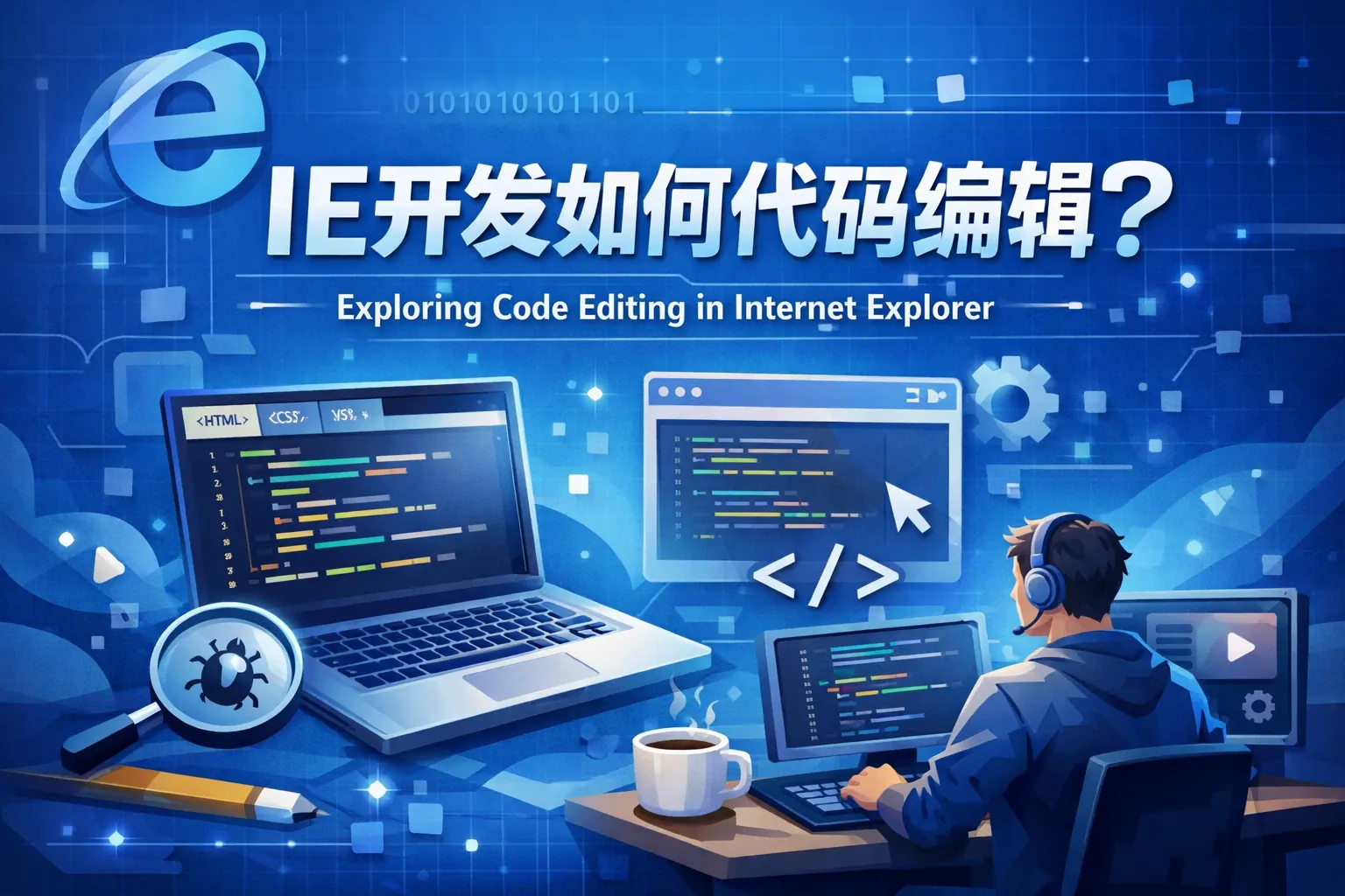 ie开发如何代码编辑