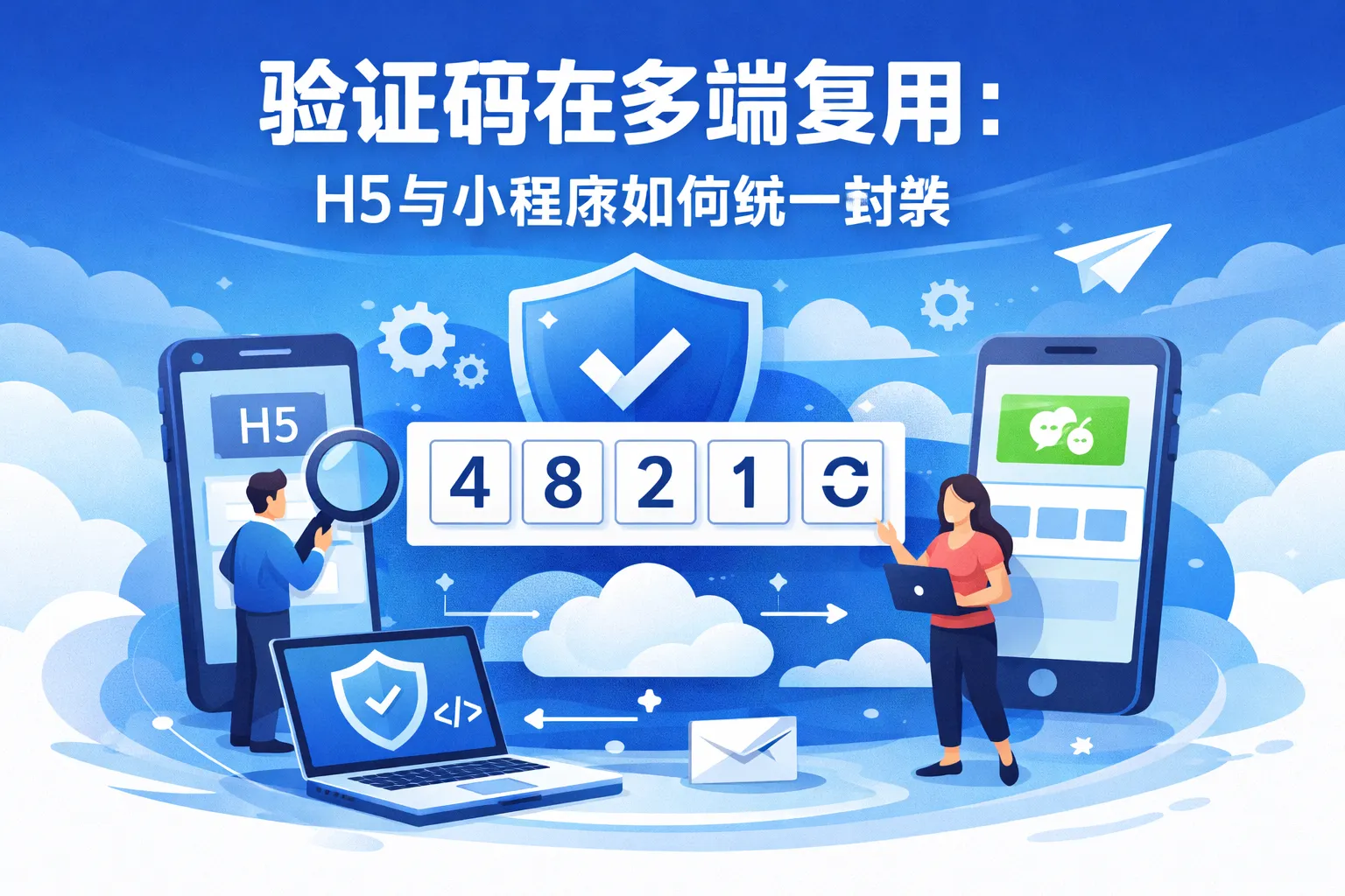 验证码在多端复用:H5与小程序如何统一封装