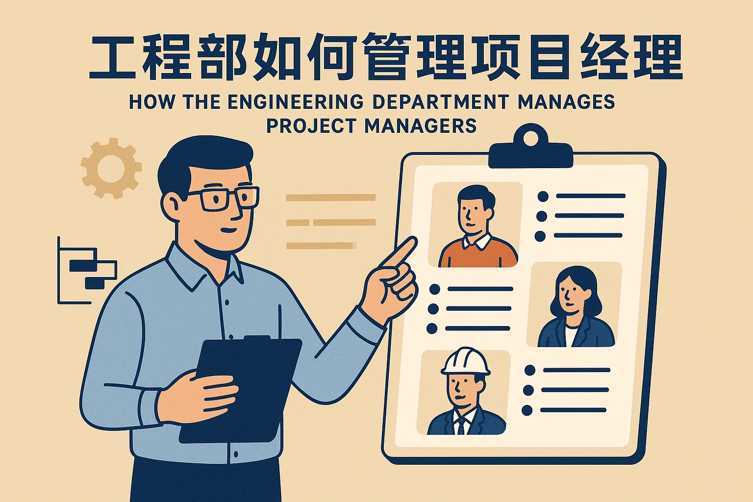 工程部如何管理项目经理