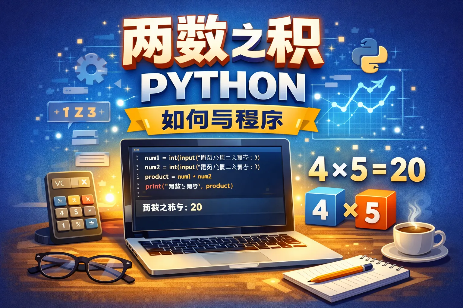 两数之积python如何写程序