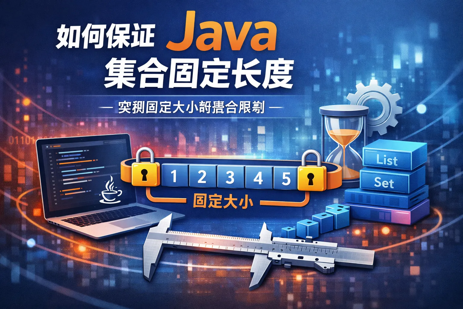 如何保证java集合固定长度