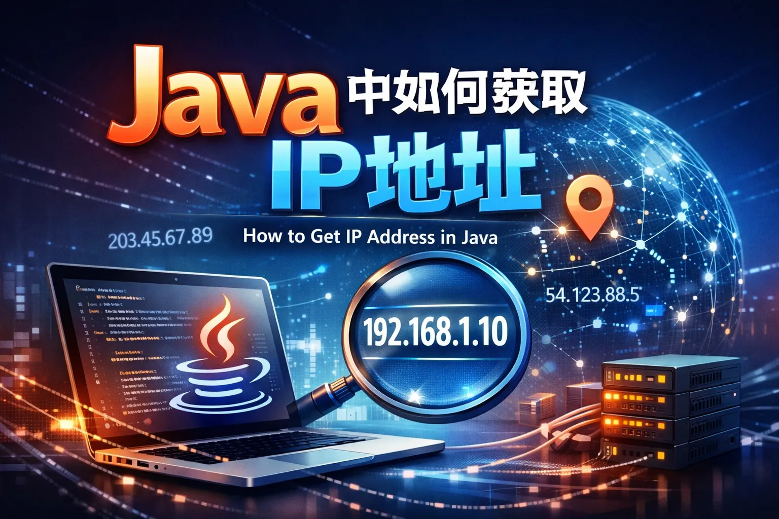 java中如何获取ip地址