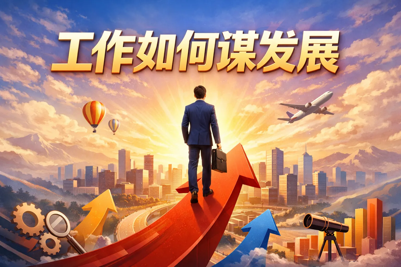 工作如何谋发展