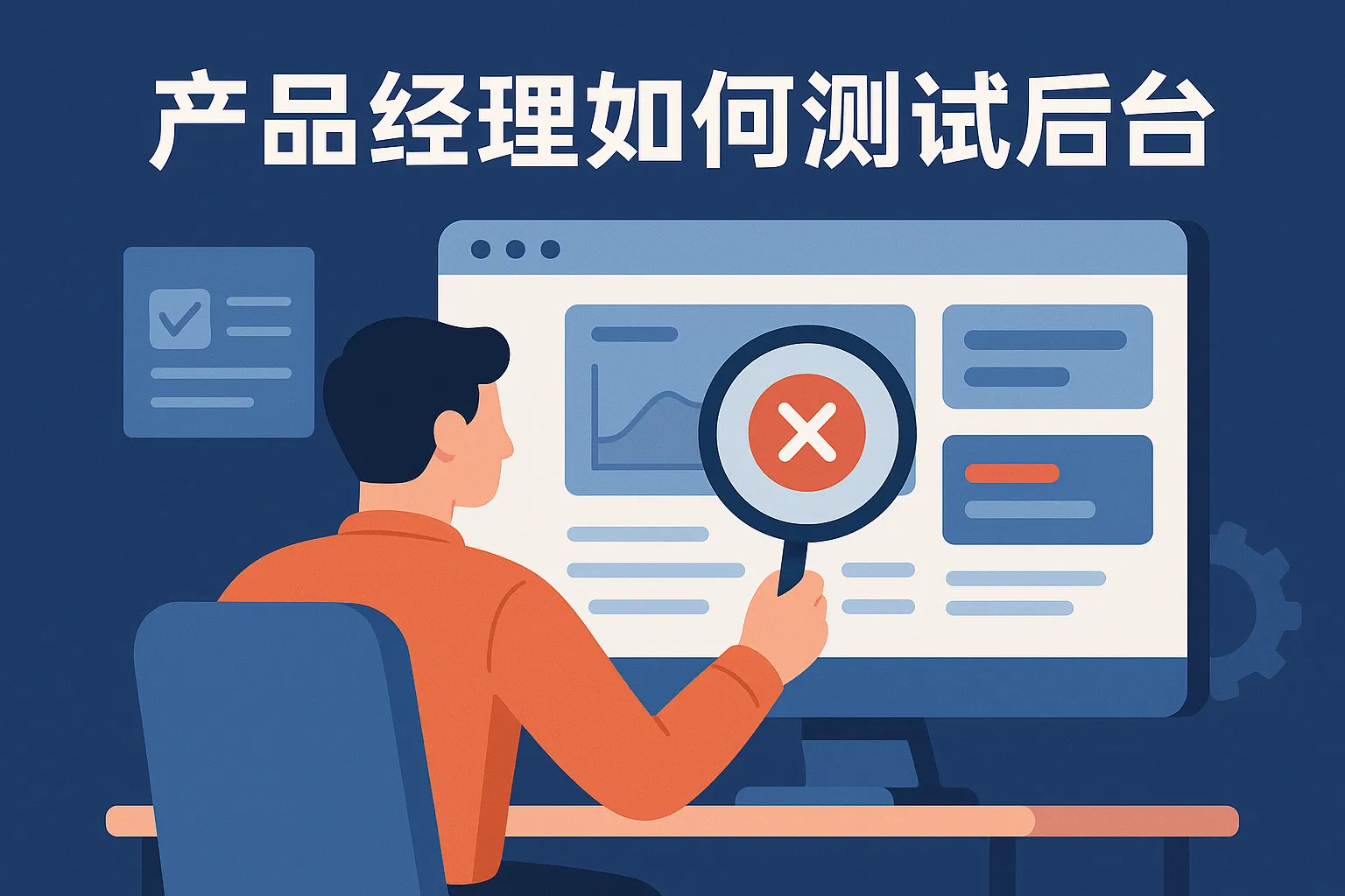产品经理如何测试后台