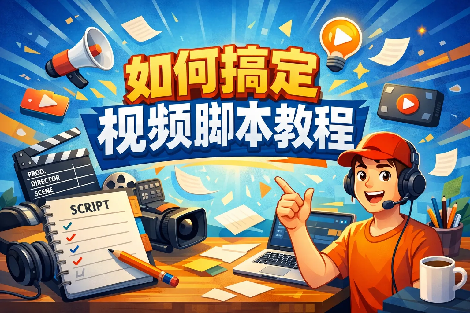 如何搞定视频脚本教程