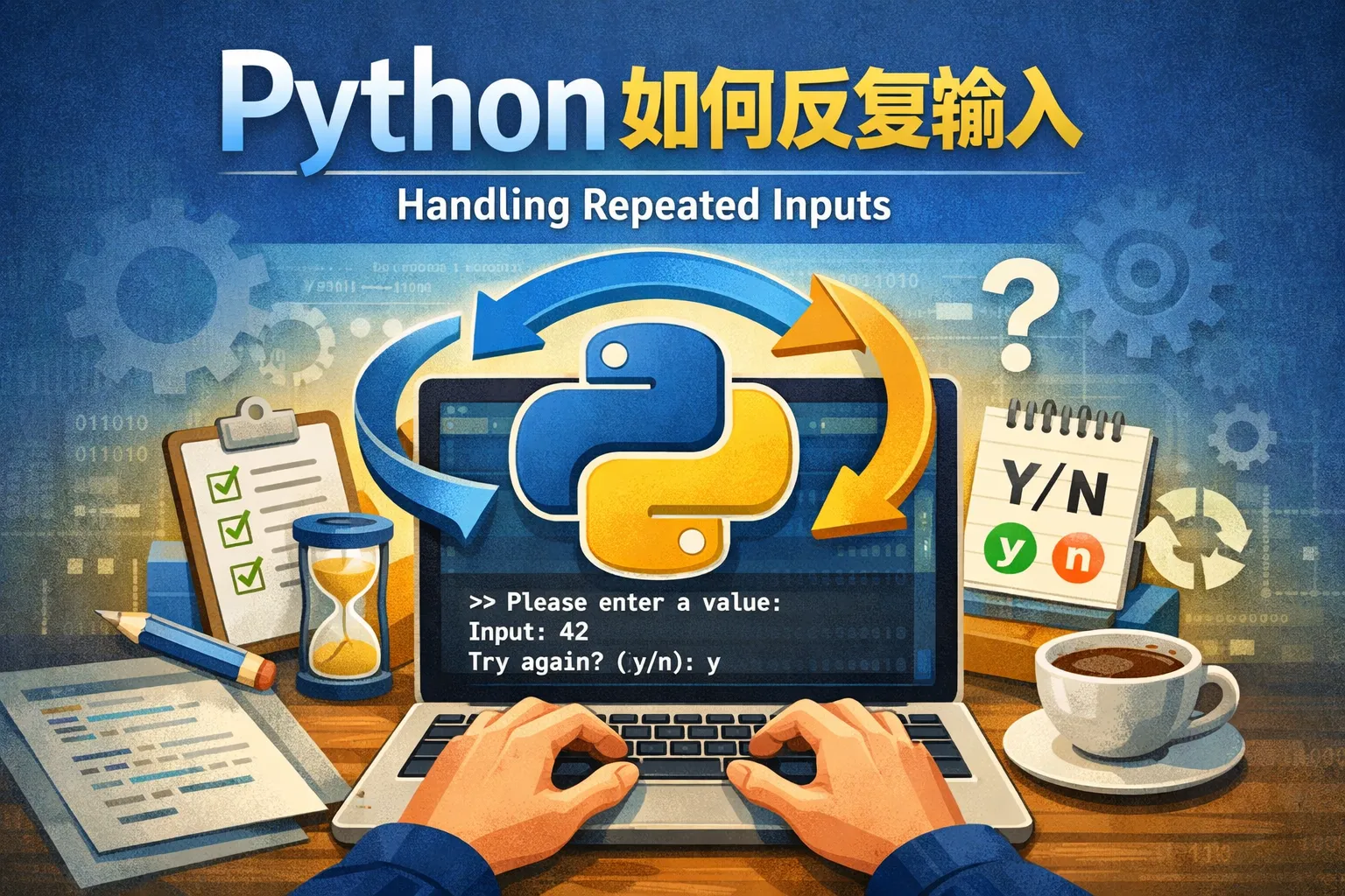 python添加如何反复输入