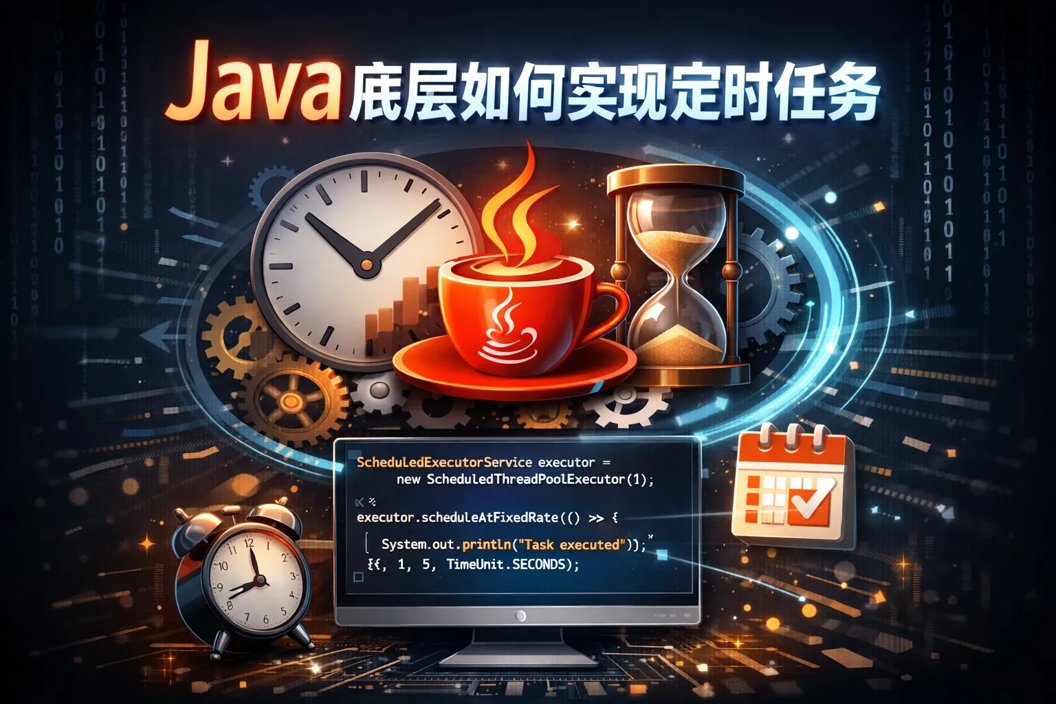 java底层如何实现定时任务
