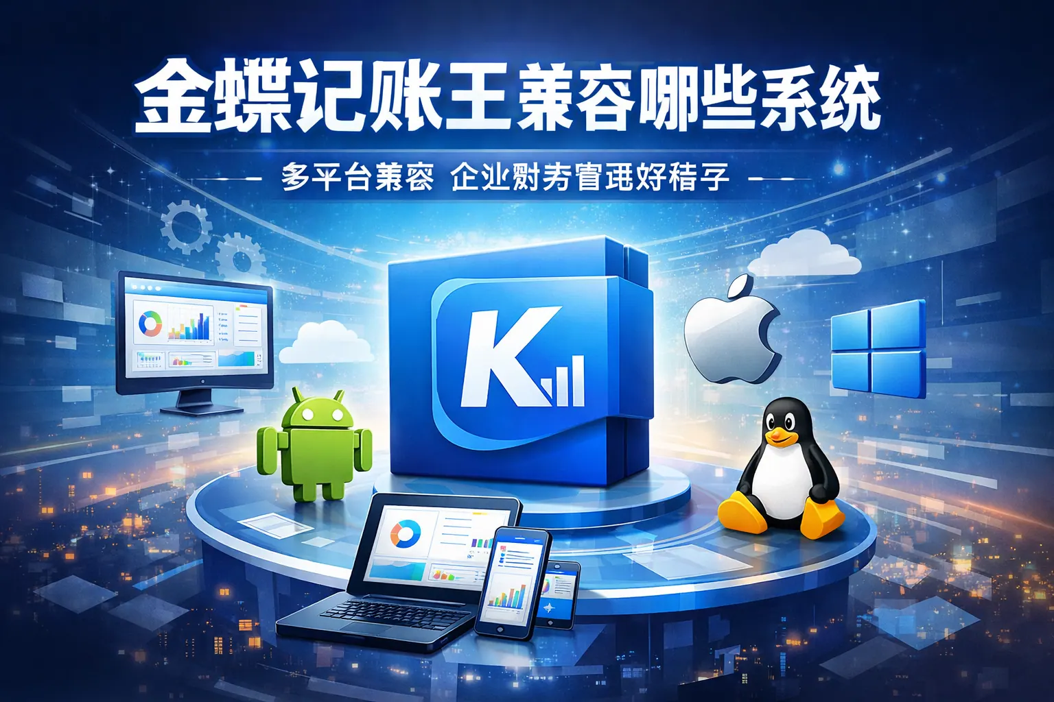 金蝶记账王兼容哪些系统