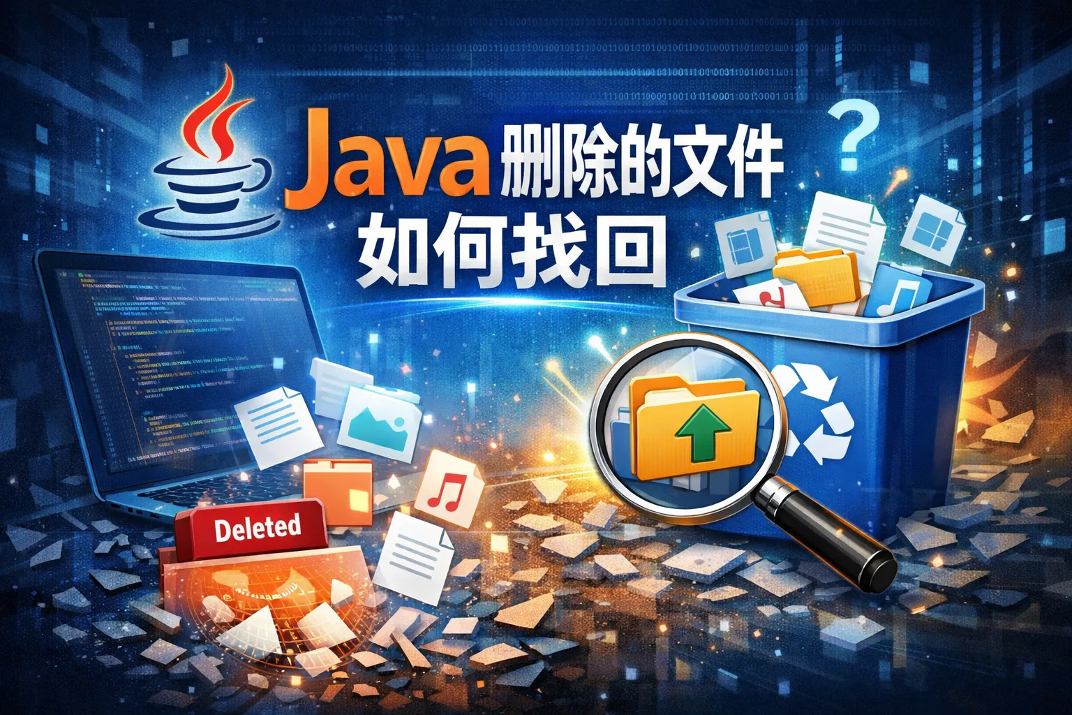 Java删除的文件如何找回