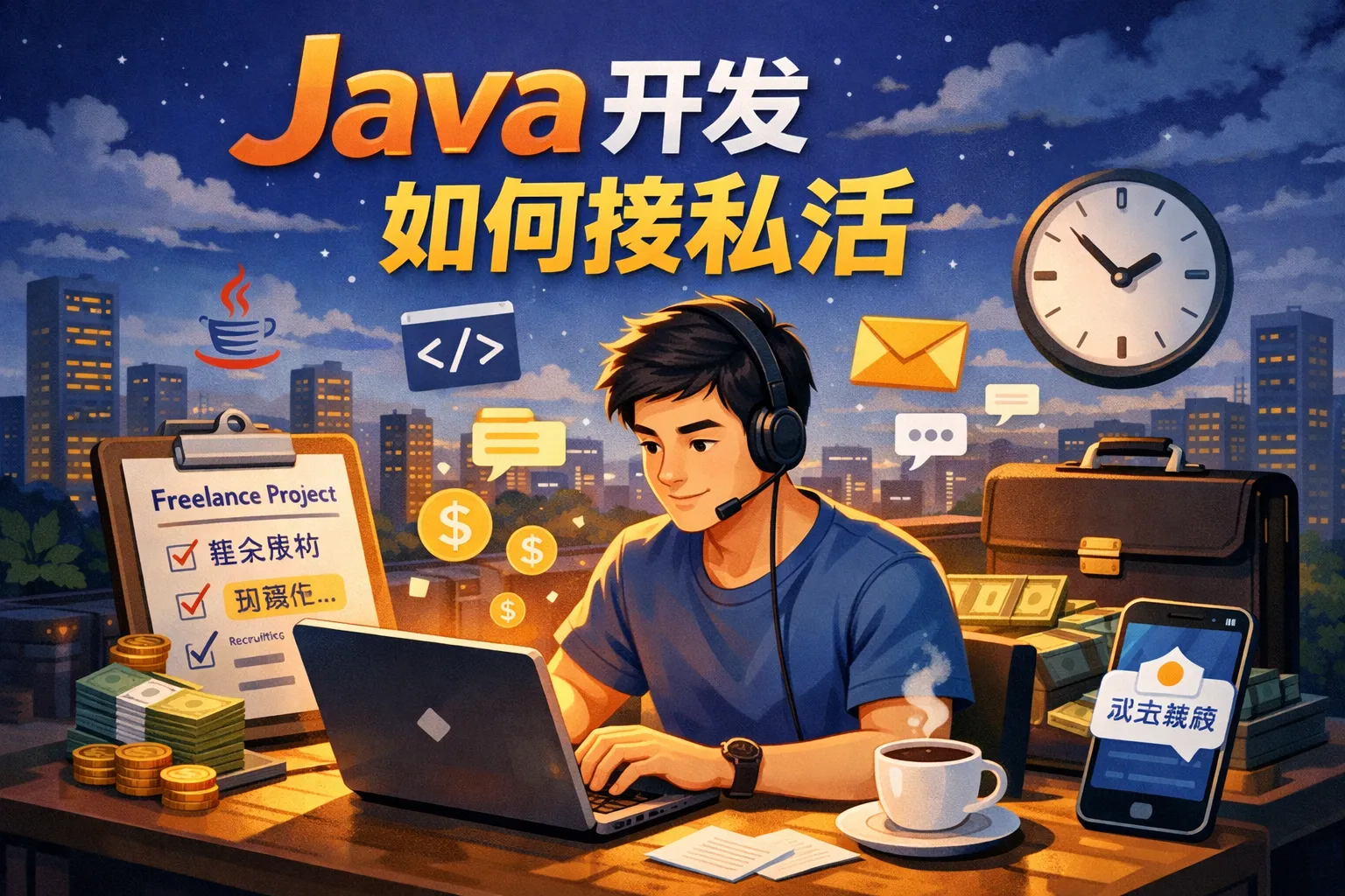 java开发如何接私活