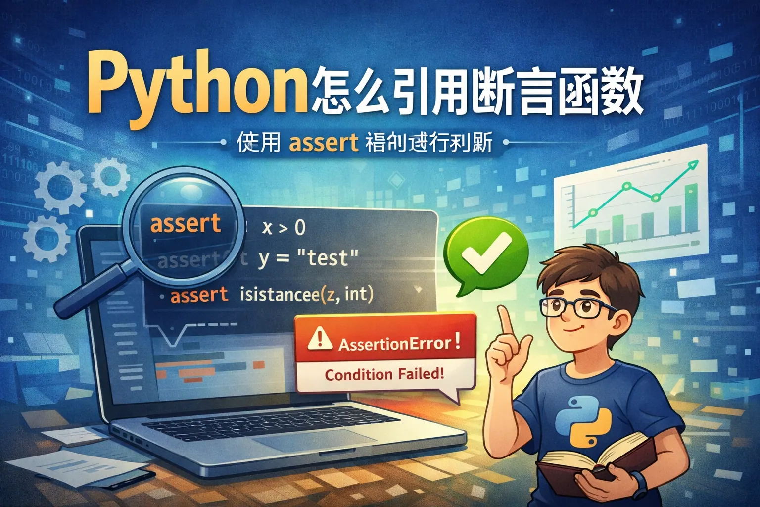 python怎么引用断言函数