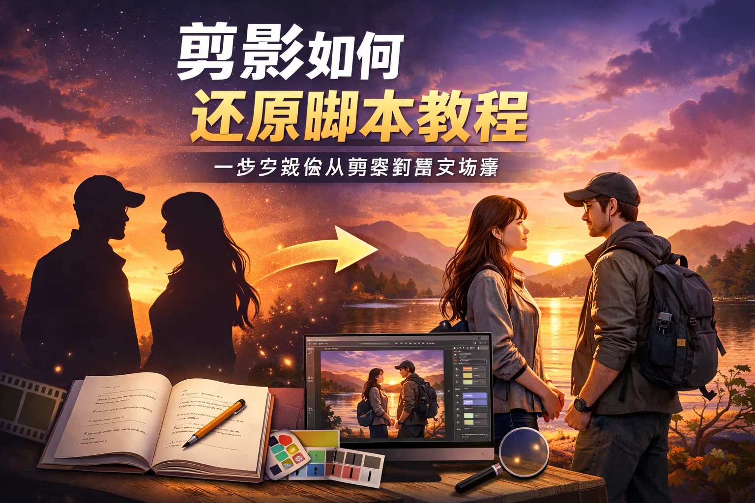 剪影如何还原脚本教程