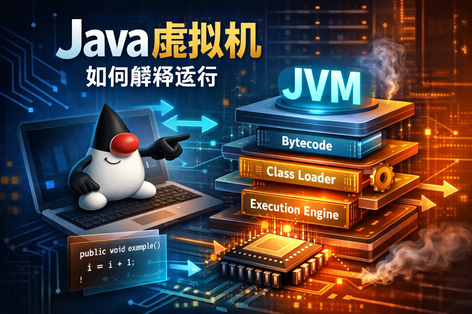 java虚拟机如何解释运行