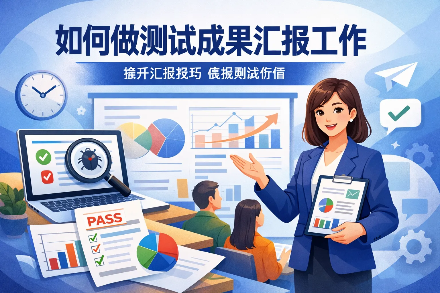 如何做测试成果汇报工作